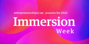 2022 Immersion Week