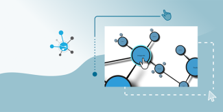 Tapestry Tool logo and snapshot of several nodes of a sample tapestry